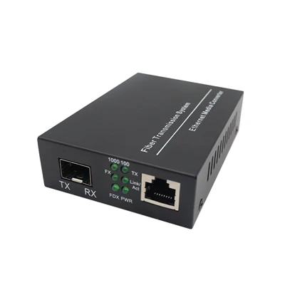 Convertitore multimediale in fibra